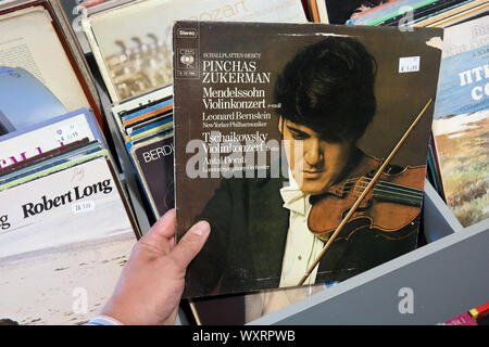 Album: Pinchas Zukerman - Mendelssohn Violinkonzert Stockfoto