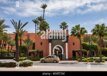 La Mamounia, Luxus Hotel, Marrakech, Marokko, Maghreb, Nordafrika Stockfoto