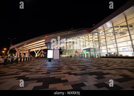 Russland, Rostow am Don, 17. September 2019: Internationaler Flughafen Platov außen Stockfoto