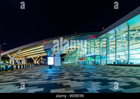 Russland, Rostow am Don, 17. September 2019: Internationaler Flughafen Platov außen Stockfoto