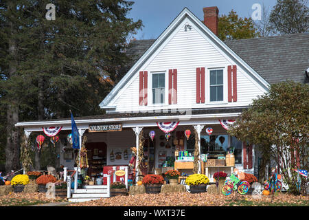 Traditionelle Country Store - flossie's General Store und Emporium an Jackson in New Hampshire, USA Stockfoto