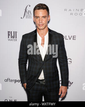 NEW YORK, NY - 05. September 2019: Gast besucht 7. jährliche der Alltag der vorderen Zylinderreihe Fashion Media Awards im Rainbow Room Stockfoto