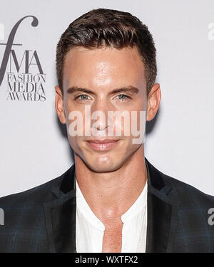 NEW YORK, NY - 05. September 2019: Gast besucht 7. jährliche der Alltag der vorderen Zylinderreihe Fashion Media Awards im Rainbow Room Stockfoto