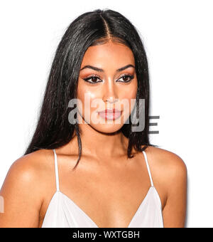 NEW YORK, NY - 05. September 2019: Gast besucht 7. jährliche der Alltag der vorderen Zylinderreihe Fashion Media Awards im Rainbow Room Stockfoto