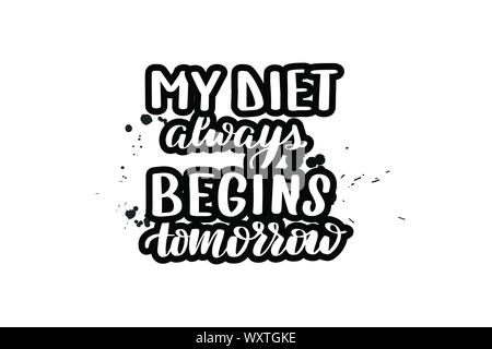 Vektor Kalligraphie Abbildung auf weißem Hintergrund Stock Vektor