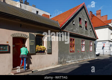 An einem sonnigen Tag in Tarnowskie Gory Stockfoto