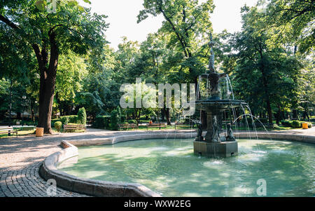 Garten von Zar Simeon in Plovdiv, Bulgarien Stockfoto