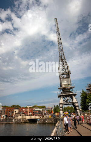 Bristol Docks, UK Stockfoto