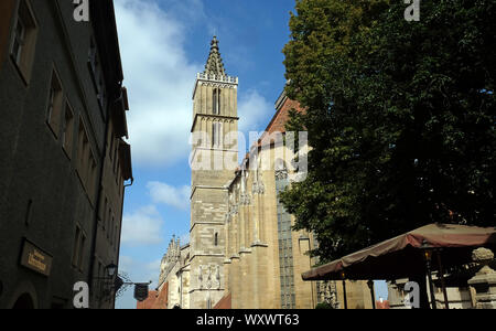 St James Church in Rothenburg o.d. Tauber, Deutschland Stockfoto