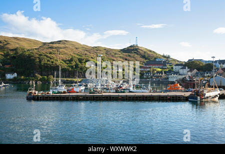 Großbritannien, Schottland, West Highlands, der Hafen von Mallaig, East Bay Stockfoto