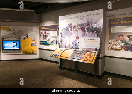 Frederic V. Malek West Point Visitors Center, USMA, West Point, NY, USA Stockfoto