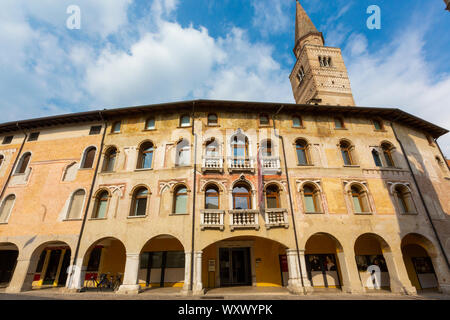 Juli 21, 2019 - Pordenone, Italien - Palazzo Ricchieri' das Städtische Museum der Künste in Pordenone, Italien Stockfoto