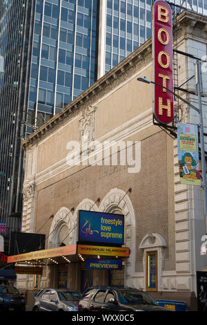 "Freestyle Liebe Supreme' Festzelt am Stand Theater, Broadway, Times Square, New York Stockfoto