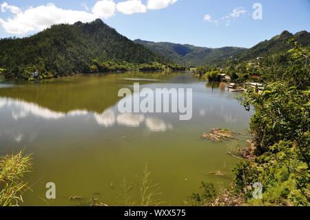 Lago Dos Bocas, Arecibo, Puerto Rico, USA Stockfoto