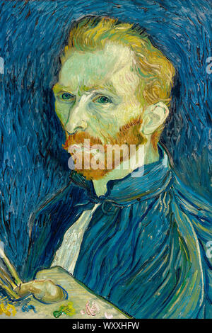 Self Portrait Vincent van Gogh 1889 Stockfoto