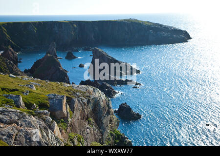 Paisaje Costero (Landschaft). Lag-Ma Leatha. Südwesten Lewis Insel. Die äußeren Hebriden. Schottland, Großbritannien Stockfoto