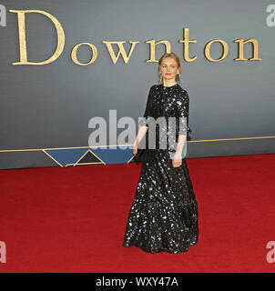 Kate Phillips Downton Abtei Film Welt Premier Stockfoto