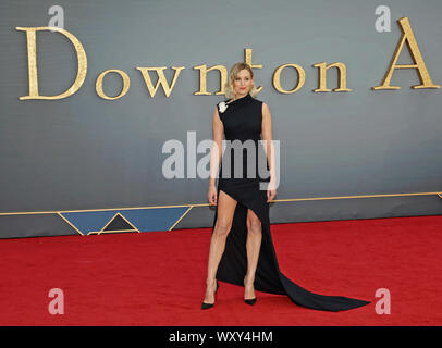 Laura Carmichael Downton Abtei Film Welt Premier Stockfoto