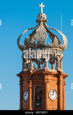 Unsere Liebe Frau von Guadalupe, Puerto Vallarta, Jalisco, Mexiko. Stockfoto