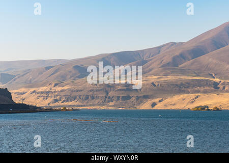 Der Staat Washington Seite der Columbia River, die Grenzen der Staat Oregon Stockfoto