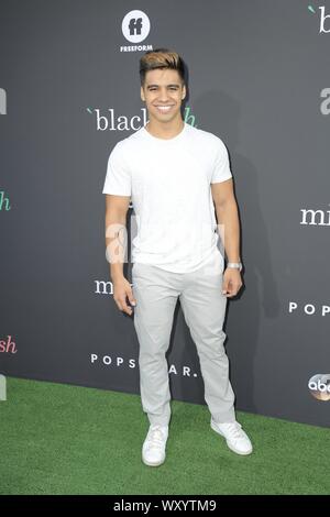 September 17, 2019, Los Angeles, CA, USA: LOS ANGELES - 17.SEPTEMBER: Jordanien Buhat am POPSUGAR X ABC'' umfassen Ihre Ish'' Veranstaltung im Goya Studios am 17. September 2019 in Los Angeles, CA (Credit Bild: © Kay Blake/ZUMA Draht) Stockfoto