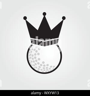 Golf Sport logo Icon template Vector EPS 10. Stock Vektor
