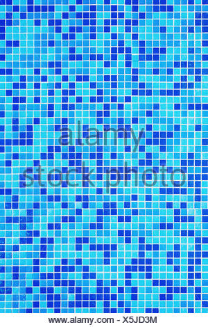 Mosaik-Fußboden, blau, Boden, Mosaik-Fußboden, Fliesen, gefliest