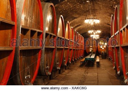 Weinkeller, Keller des Winzers in rotes Schloss Schloss, Hammelburg