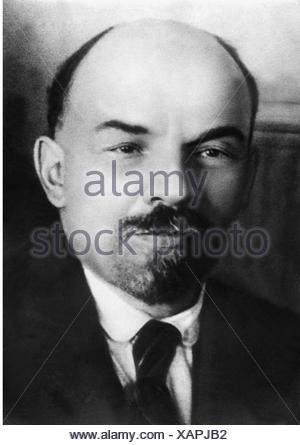 Lenin (Wladimir Iljich Uljanow), 22.4.1870 21.1.1924, russischer