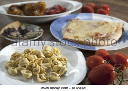 Italienische Küche und Rezepte: Pizza Tortellini und Gemüse ... Italienische Küche und Rezepte: Pizza Tortellini und Gemüse ...