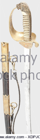 Ein Löwenkopf-Säbel für einen Offizier des II. Sea-Battalion., Mit