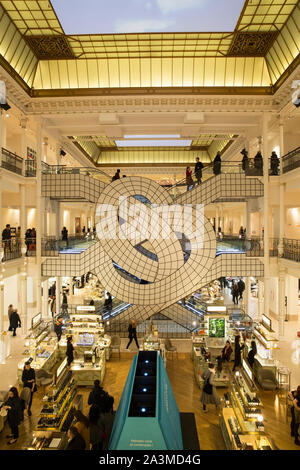 Au Bon Marché Rive Gauche, Leandro Erlich a la tête dans les