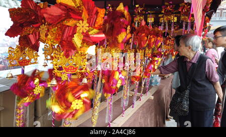 Atracción de Año Nuevo Chino en Dafo Templo