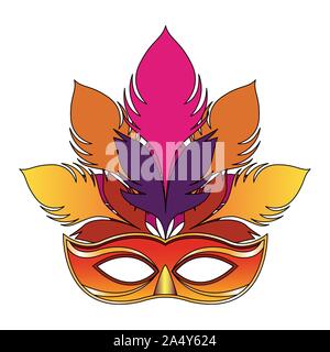 plumas de colores icono sobre fondo blanco, diseño colorido, ilustración  vectorial Imagen Vector de stock - Alamy