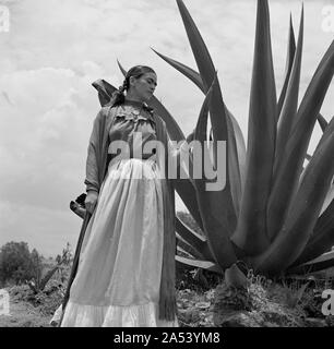 La artista mexicana Frida Kahlo - pintor Foto de stock