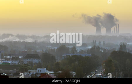 Panorama de Kaliningrado Foto de stock