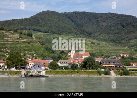 Spitz an der Donau, Wachau, Baja Austria, Austria, Europa Foto de stock