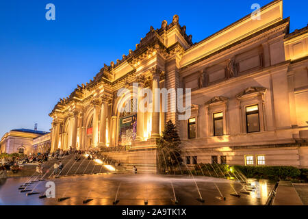 Museo Metropolitano de Arte, Manhattan, Nueva York, EE.UU. Foto de stock