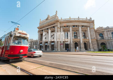 Burgtheater en Viena, Austria. Foto de stock