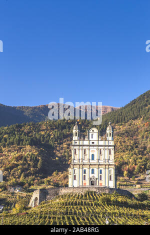 Santa Casa de Tresivio religiosos - Iglesia en Valtellina Foto de stock