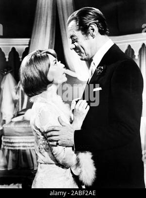 El Amarillo ROLLS-ROYCE, desde la izquierda, Jeanne Moreau, Rex Harrison, 1964