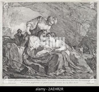 Joseph-Marie Vien, Lot y sus hijas, 1748 Lot y sus hijas; 1748fecha