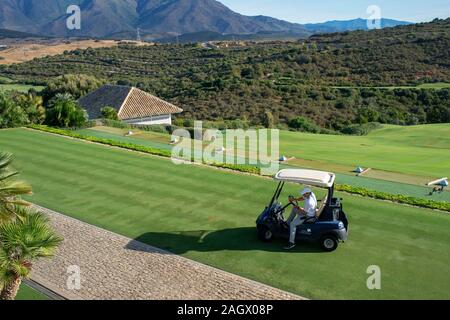 Campo de Golf de Finca Cortesin hotel en Málaga Costa del Sol Andalucía España
