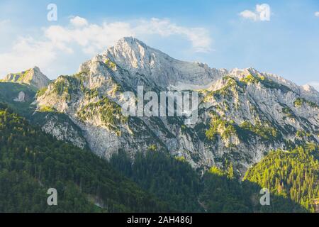 Austria, Carintia, con vistas panorámicas de la montaña en verano Polinik Gailtaler Foto de stock