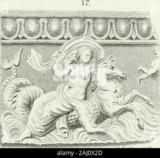 Descripción de la colección de antiguos terracotas en el Museo Británico : con grabados . - R ? Placa H.. Foto de stock
