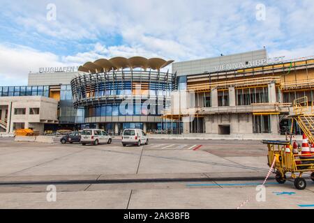 El aeropuerto de Viena, Wien-Flughafen, Viena, Austria. Foto de stock