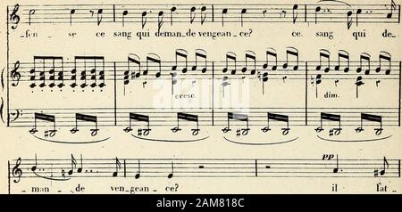 Les Huguenots : opéra en cinq actes . "2?- * # *. 400.