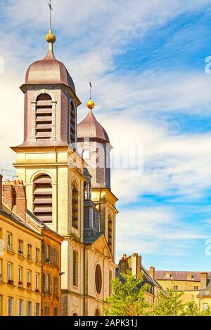 Sedan, provincia de Ardennes, Francia, iglesia de St-Charles Foto de stock
