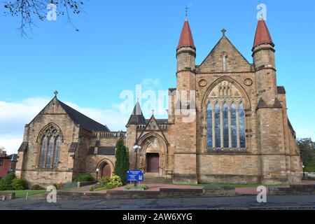 Iglesia Parroquial Sherbrooke Mosspark de Escocia en Glasgow, Escocia,  Reino Unido Fotografía de stock - Alamy