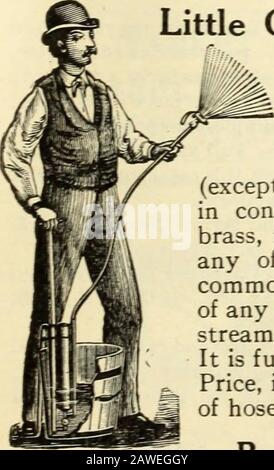 Johnson's garden & farm manual : 1910 . Foto de stock